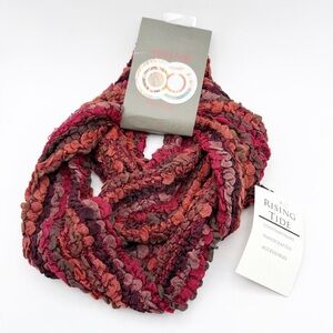NWT Rising Tide Infinity Scarf woven knit